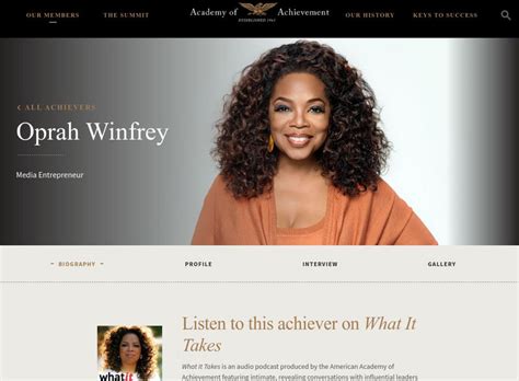 oprah winfrey website official.
